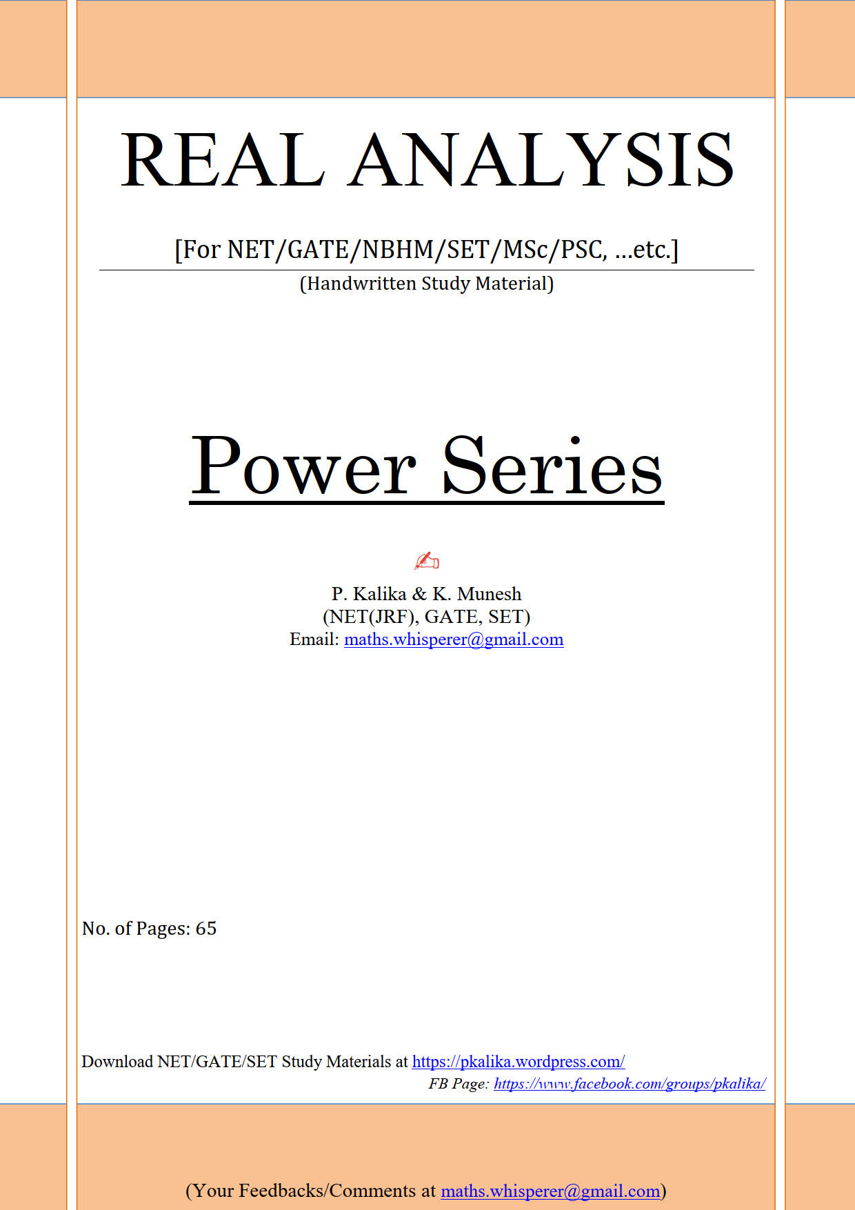 Power Series