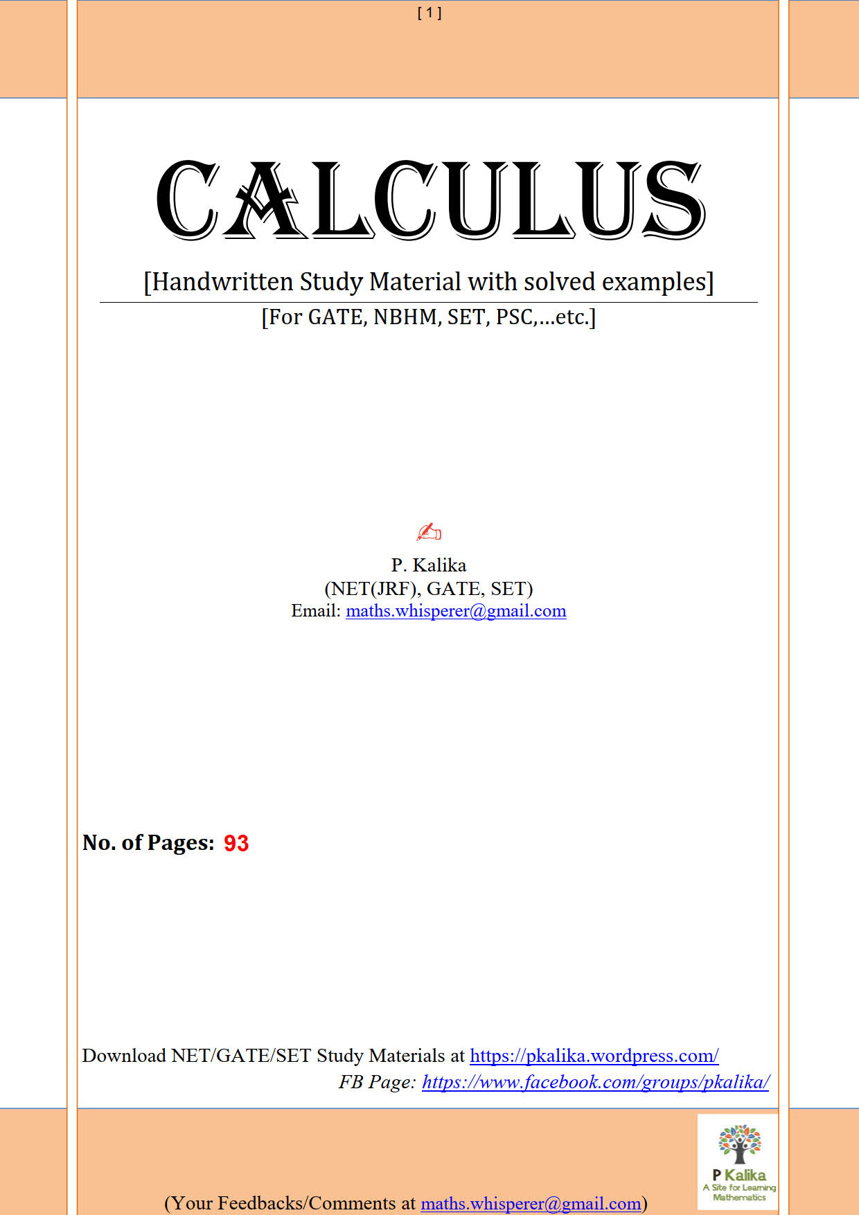 Calculus