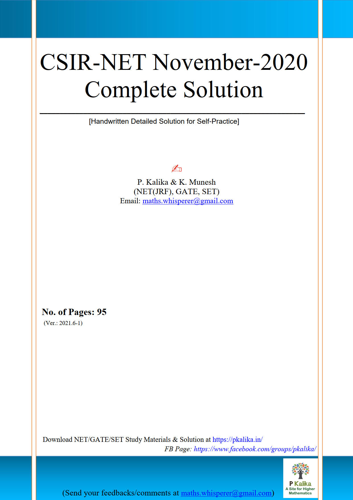CSIR NET 26 Nov 2020 Sol 95Pages_1