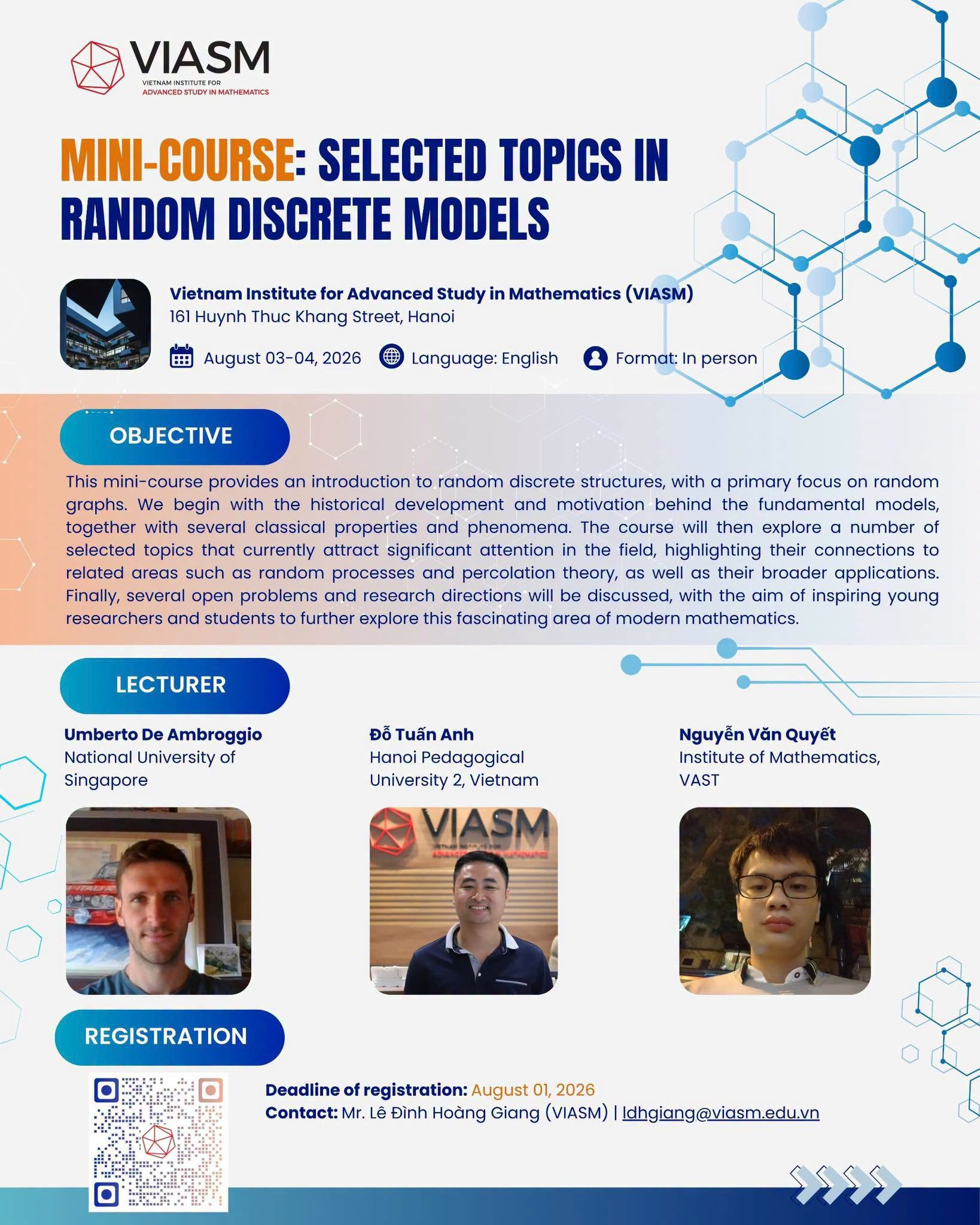 Workshops/Conferences in Mathematics
