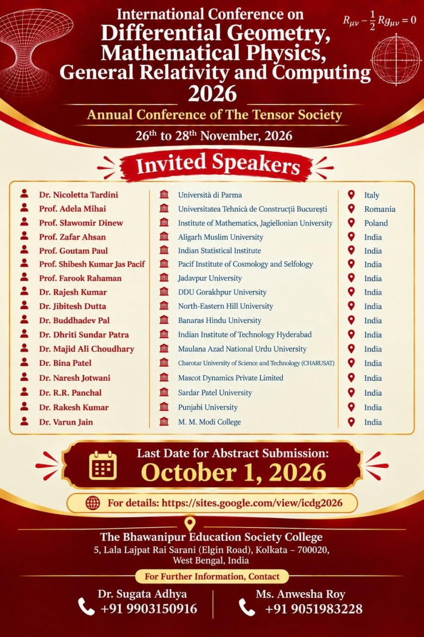 Workshops/Conferences in Mathematics